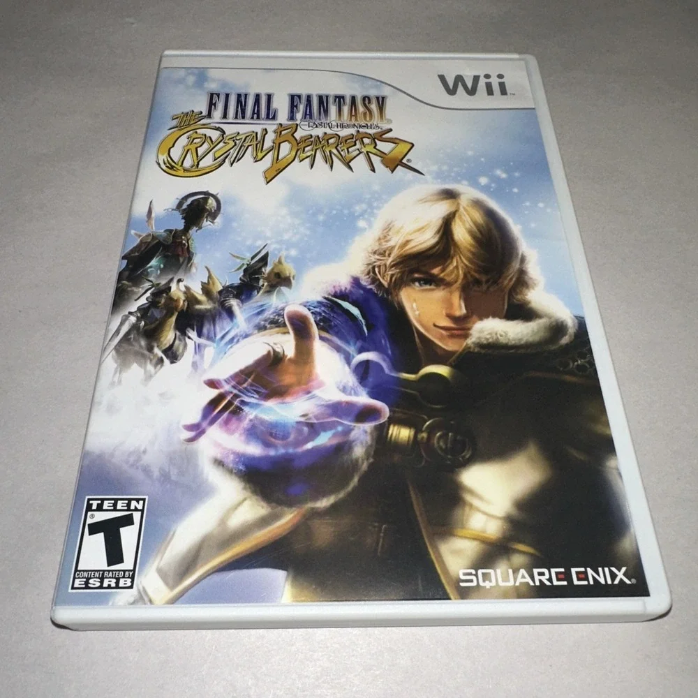 Final Fantasy Crystal Chronicles: Crystal Bearers (Nintendo Wii 09) CIB Complete